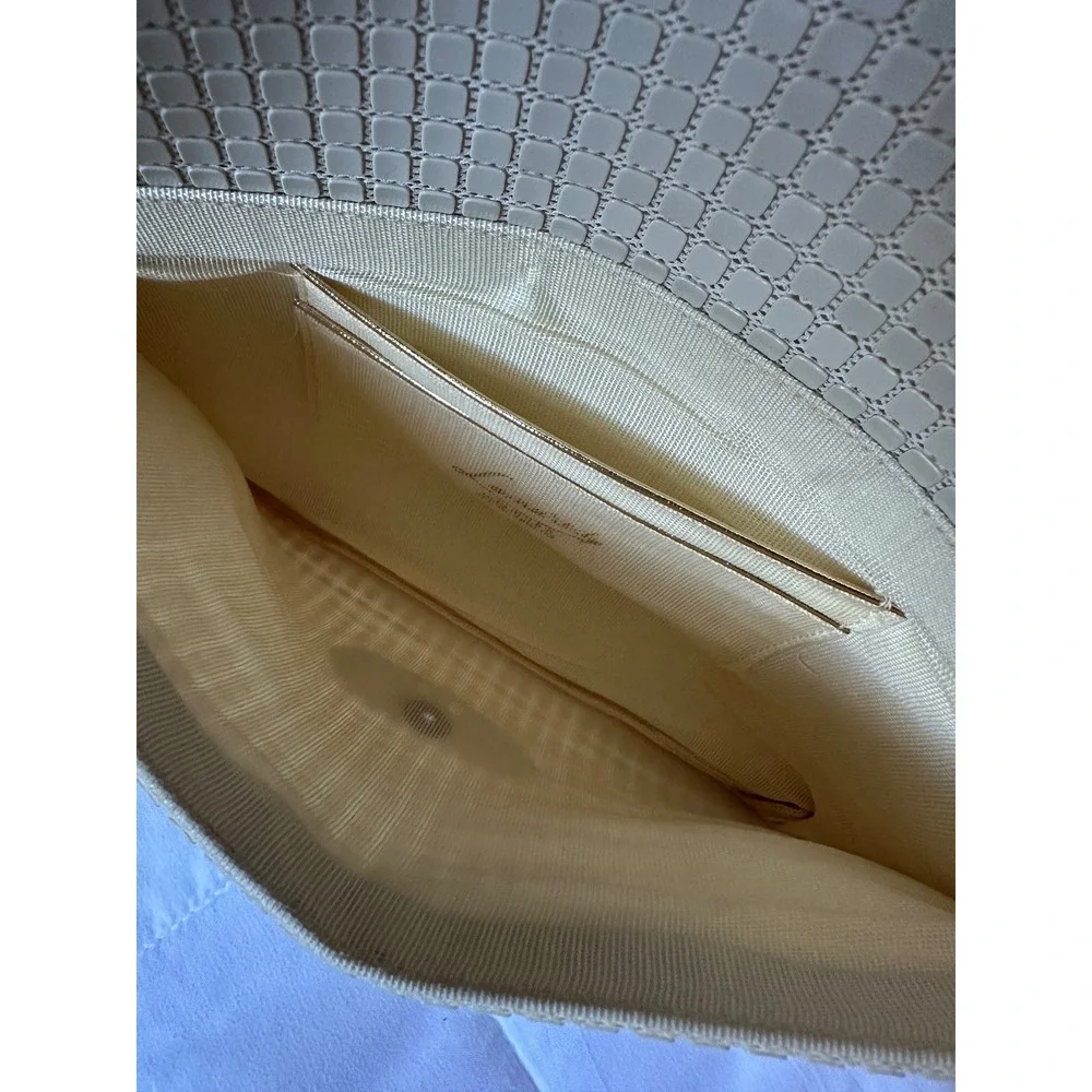 Romantic 1970's Vintage‎ Square Plastic Disco Purse Great Condition Retro